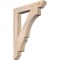 Ekena Millwork Balboa Slat Smooth Bracket, Douglas Fir, 3 1/2"W x 24"D x 32"H BKT04X24X32BOA06SDF - alternate 1